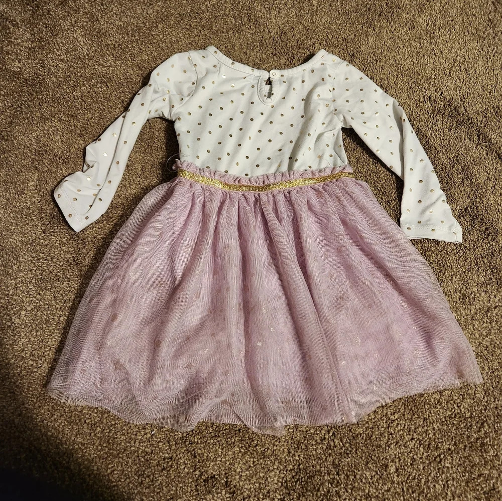 💓 3/$15 Young Hearts 18 Months Long Sleeve Dress - Picture 4 of 5